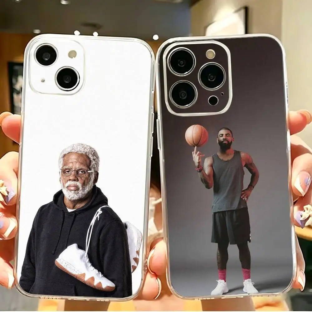 

Ankletaker K-Kyrie Irving Transparent Shockproof Phone Case For iPhone 17,16,15,14,13,12,11 Plus,Pro Max
