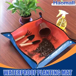 Plantmat 66/100Cm Tuinieren Potpad Opvouwbare Tuin Plant Bloempot Transplantatie Waterdichte Matten