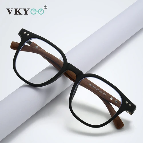 VICKY, nuevas gafas de lectura con montura cuadrada geométrica Simple para hombres y mujeres, gafas de lectura antiluz azul, se pueden personalizar con prescripción HM503