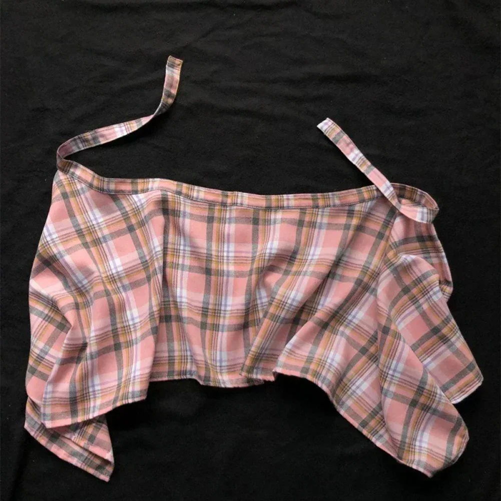 Casual passeio vermelho amarelo verão saia feminina retro irregular saia retro xadrez design comprimento regular leve estiramento