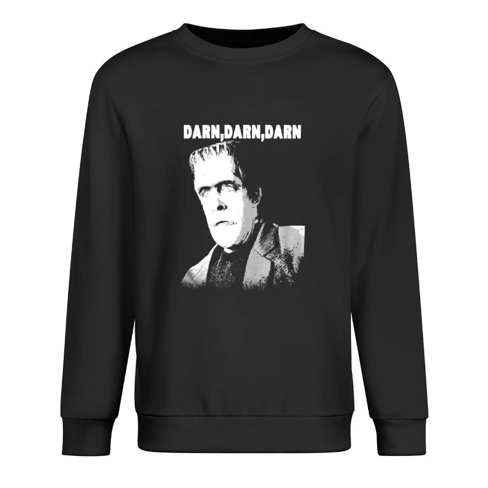 

The munsters Horror Movie dracula Darn Darn Darn Sitcom Herman munster Grandpa Pullover anime clothes korean clothes pullover