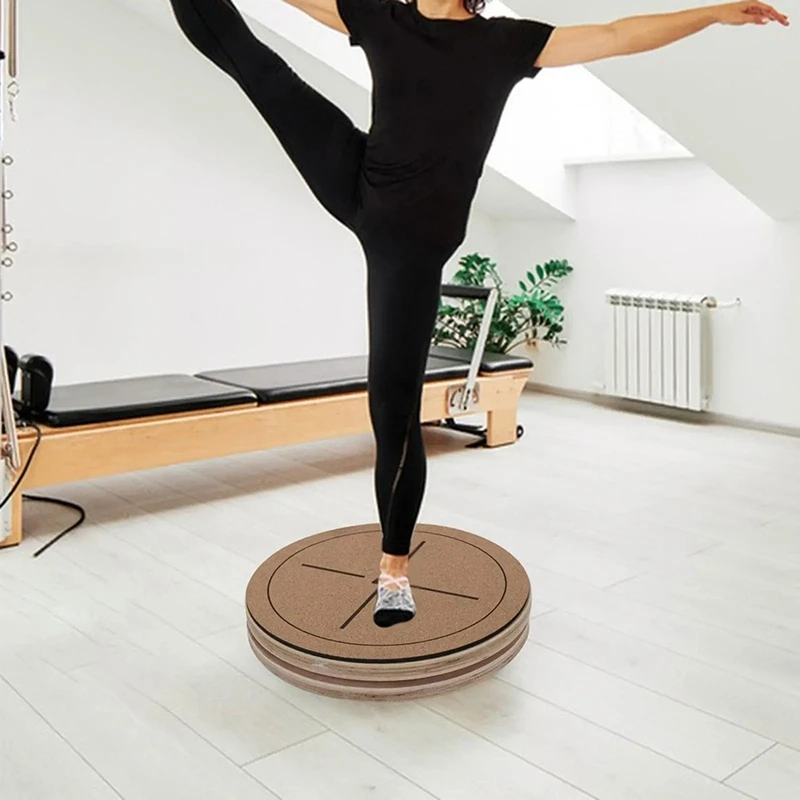 Dispositivo de entrenamiento de placa de equilibrio práctica de disco de cintura torcida, tablero de equilibrio para gimnasio