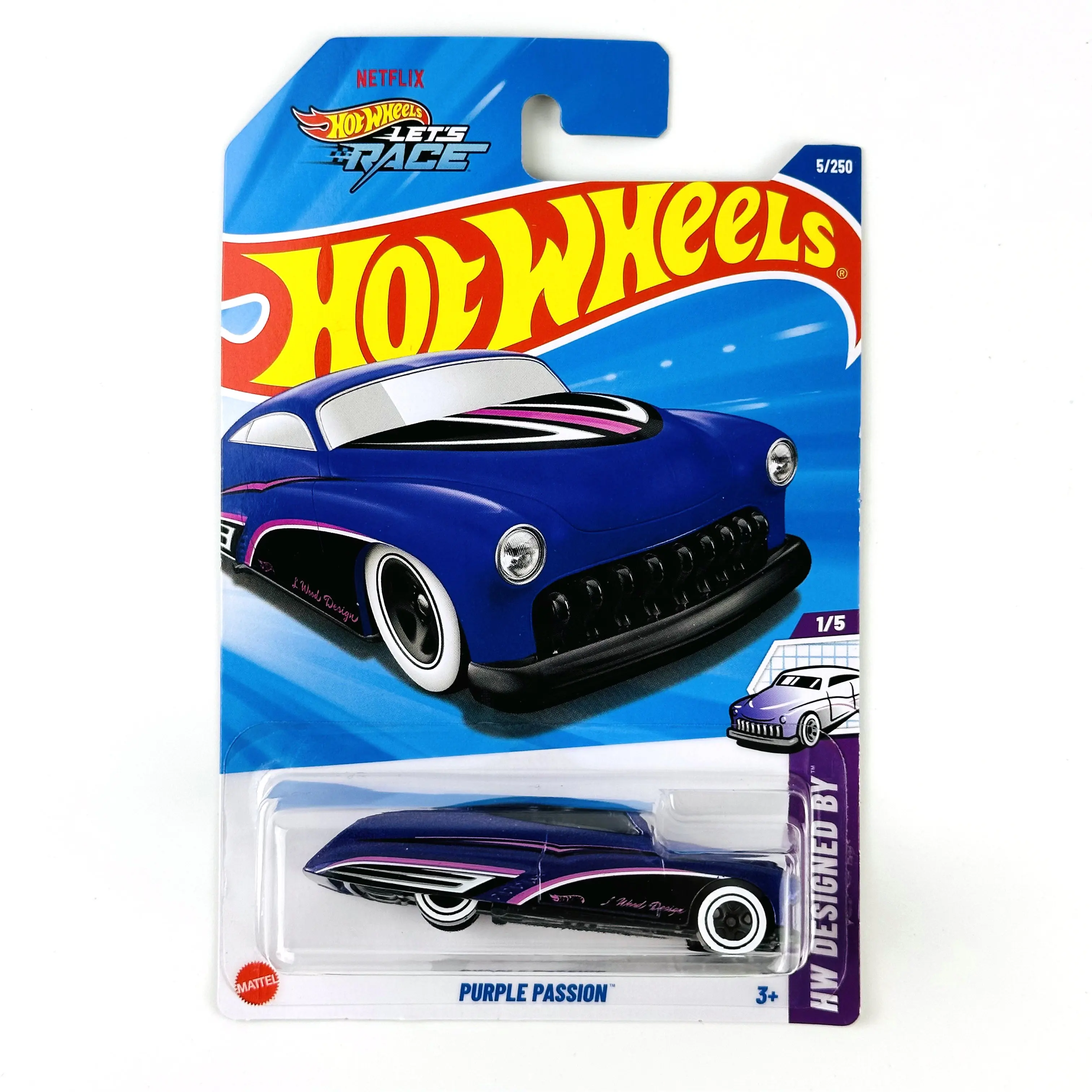 2025-5 Hot Wheels Cars 2025A PURPLE PASSION 1/64 Metal Die-cast Model Toy Vehicles