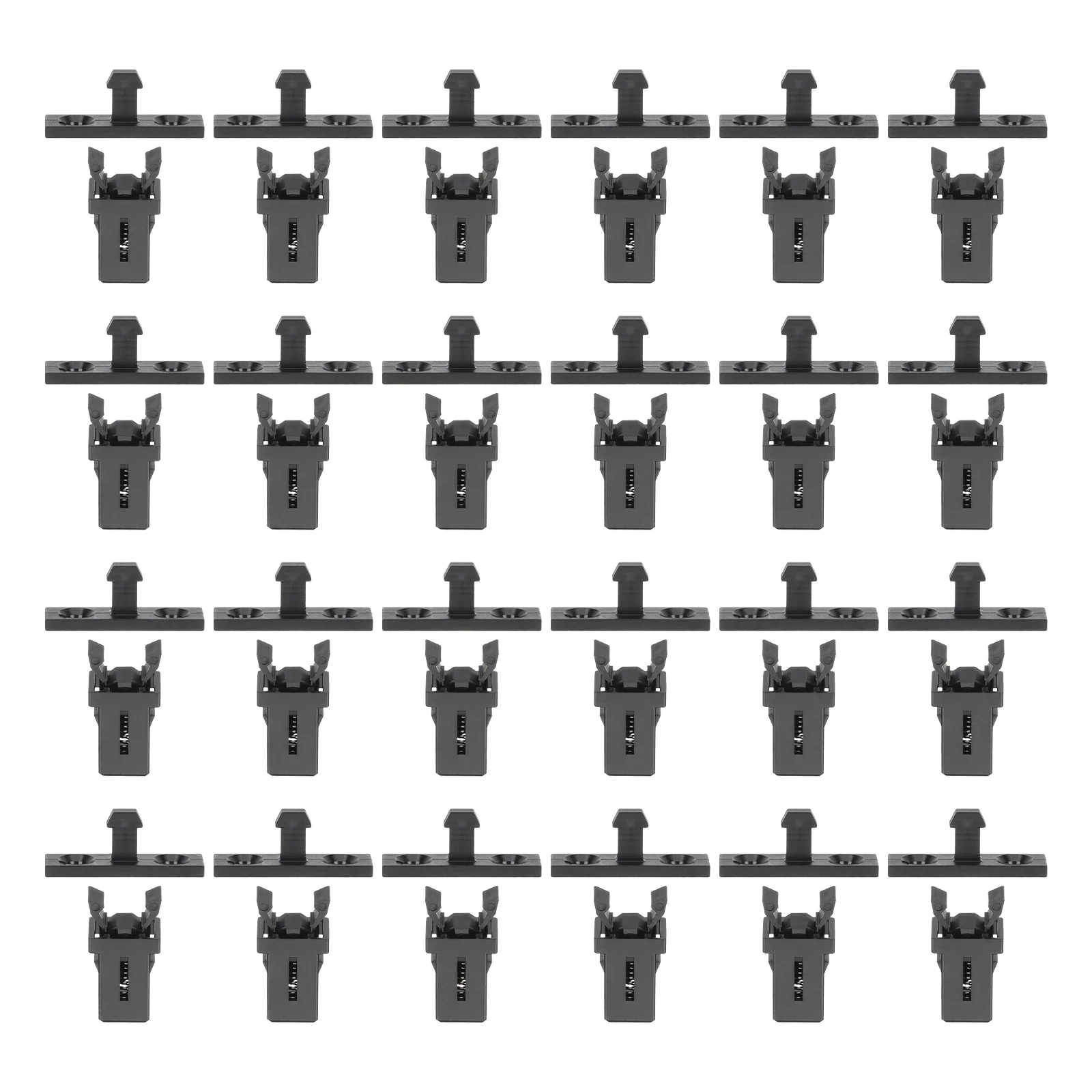 1 مجموعة أجزاء سلة المهملات البلاستيك الصحافة مشبك قفل سهلة التركيب للمطعم المنزلية في الهواء الطلق سلة المهملات سلة المهملات قفل غطاء