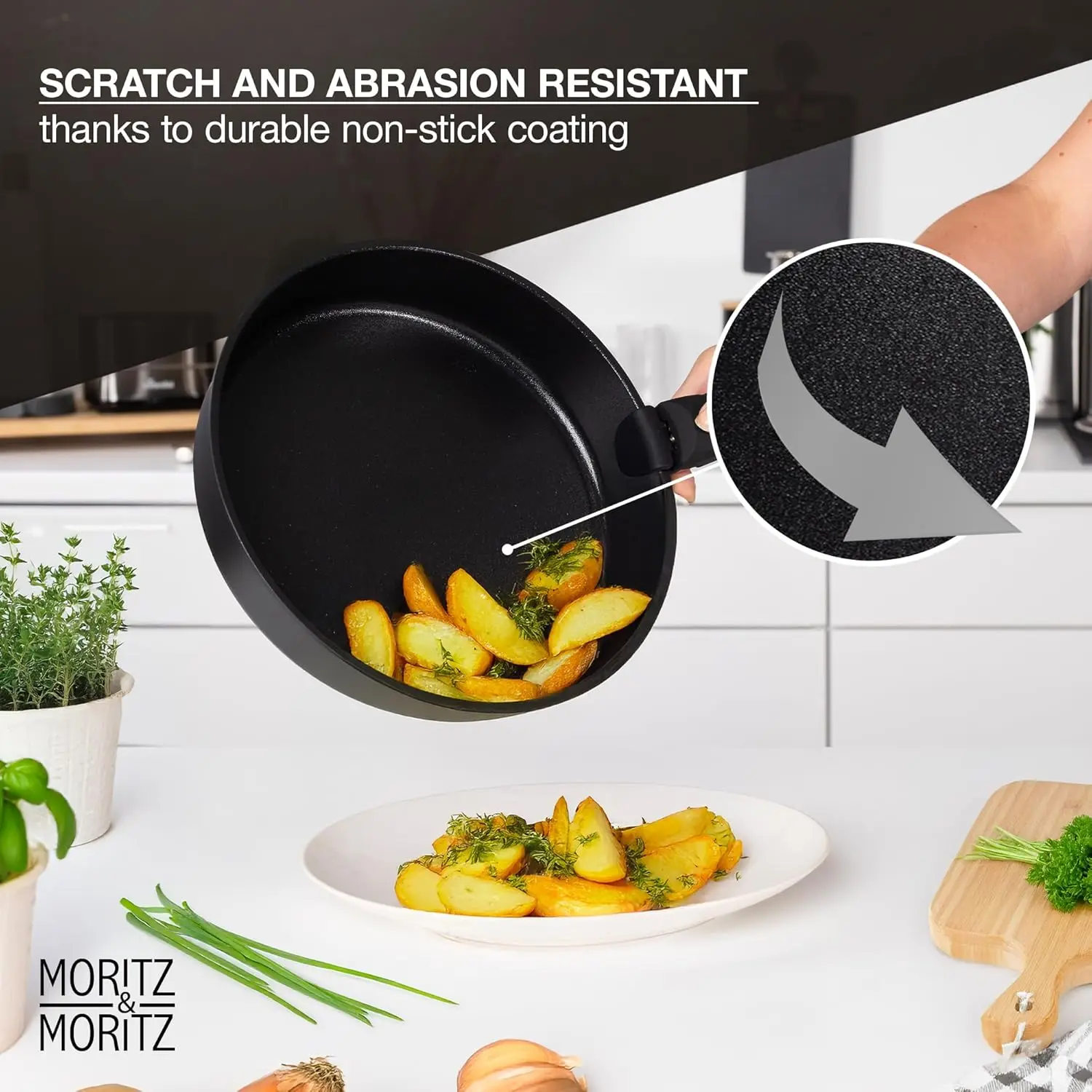 15点セット 鋳造アルミニウム製 ノンスティック調理器具セット |   積み重ね可能な鍋とフライパン、取り外し可能なハンドル、グラナイトコーティング、IH対応