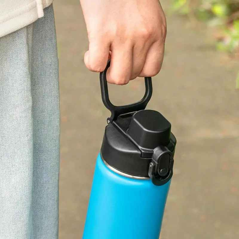 Wide Mouth Spout Lid Wide Mouth Chug Lid Replacement Automatic Safe ConvenientWater Bottle Top Spout Lid for Home School Gym