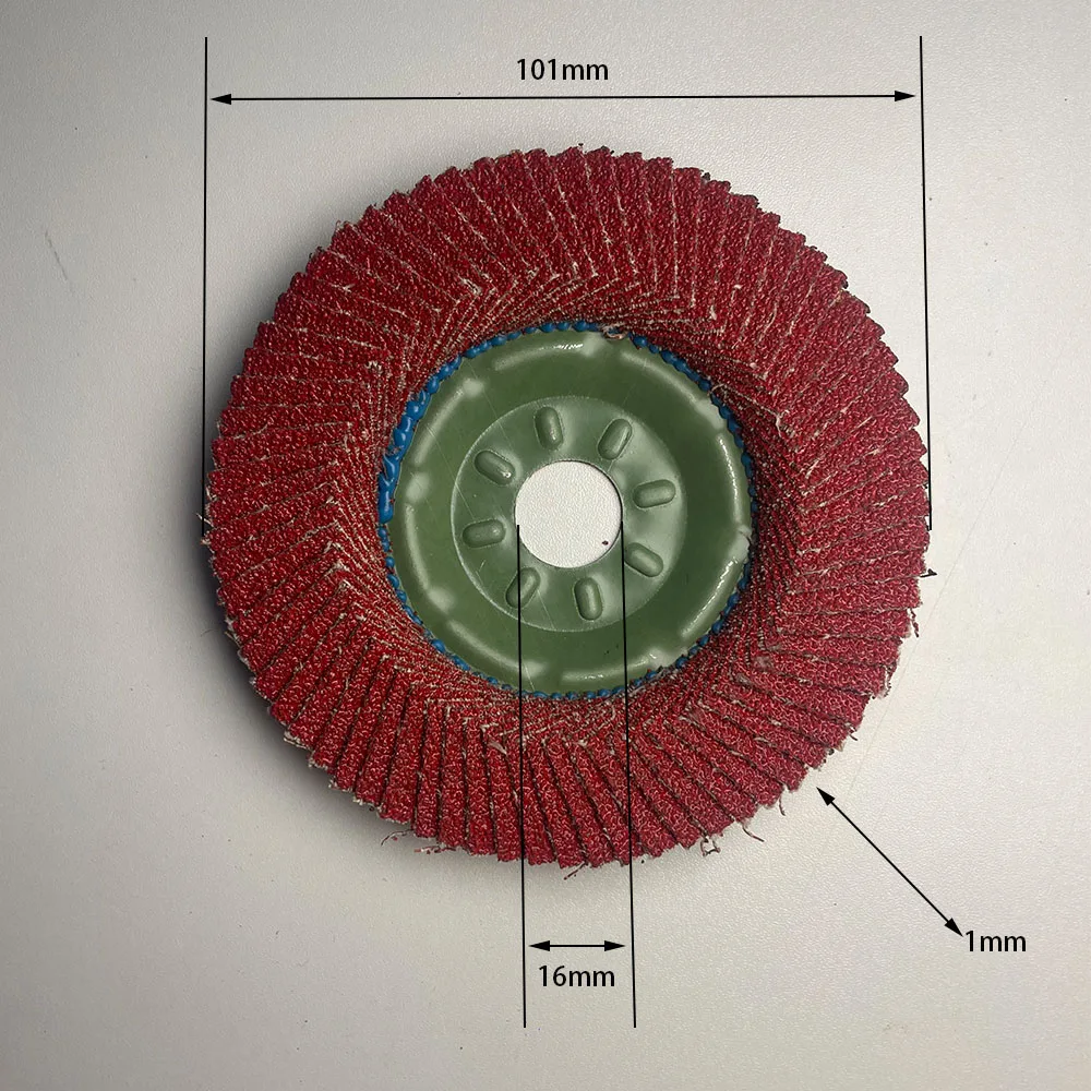 2-10Pcs 100mm 4 Inch Flap Discs, 60-80 Grit Assorted Sanding Wheels, Aluminum Oxide Abrasive Grinding Discs, Polishing Tools