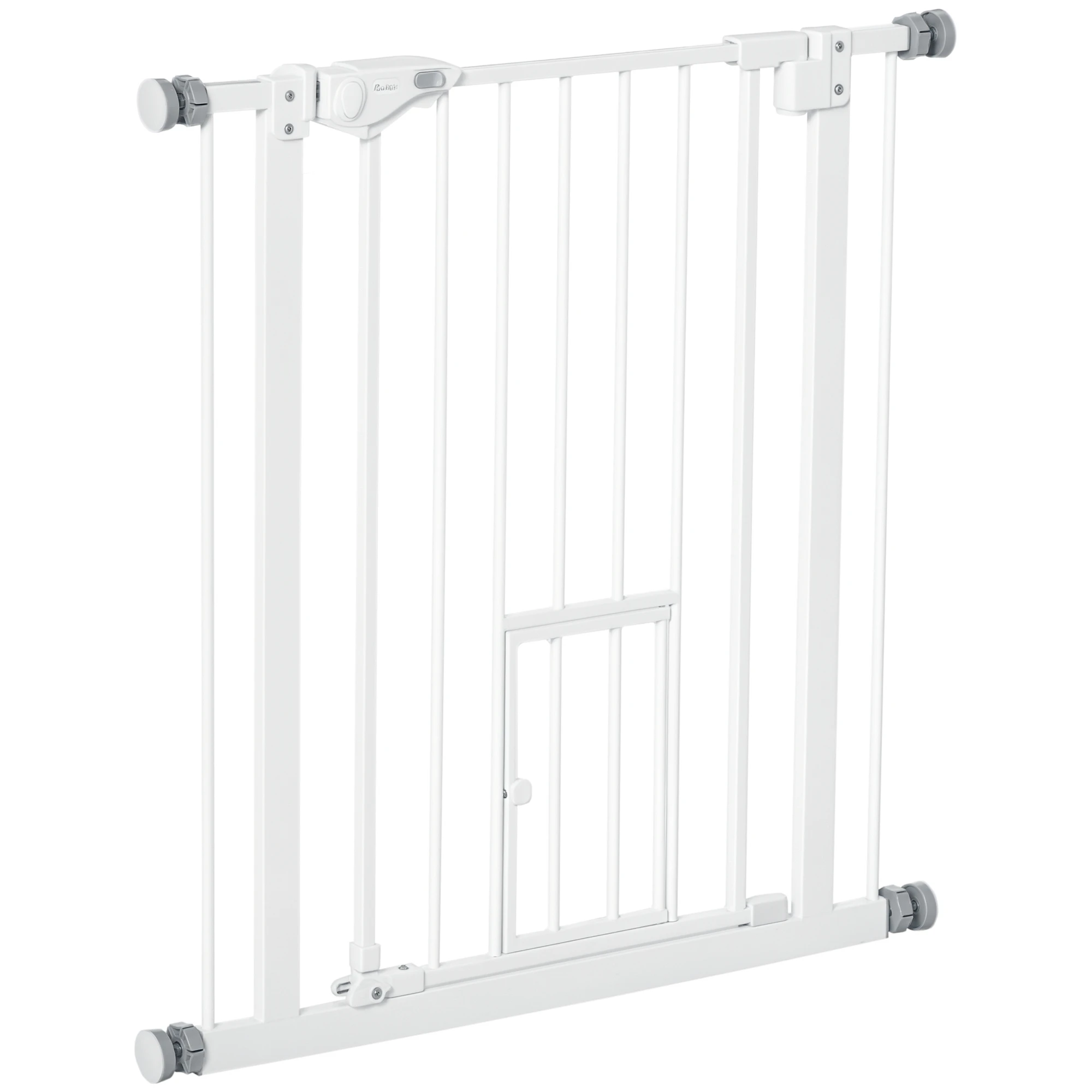 Pawhut Uitschuifbare Hondenveiligheidsbarrière 74-80X76.2 cm