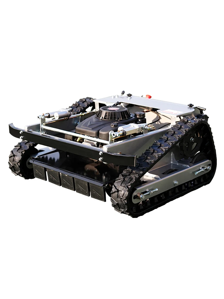 Customized Remote Control Crawler Lawn Mower Grass Trimmer Robot Lawn Mower for Sale
