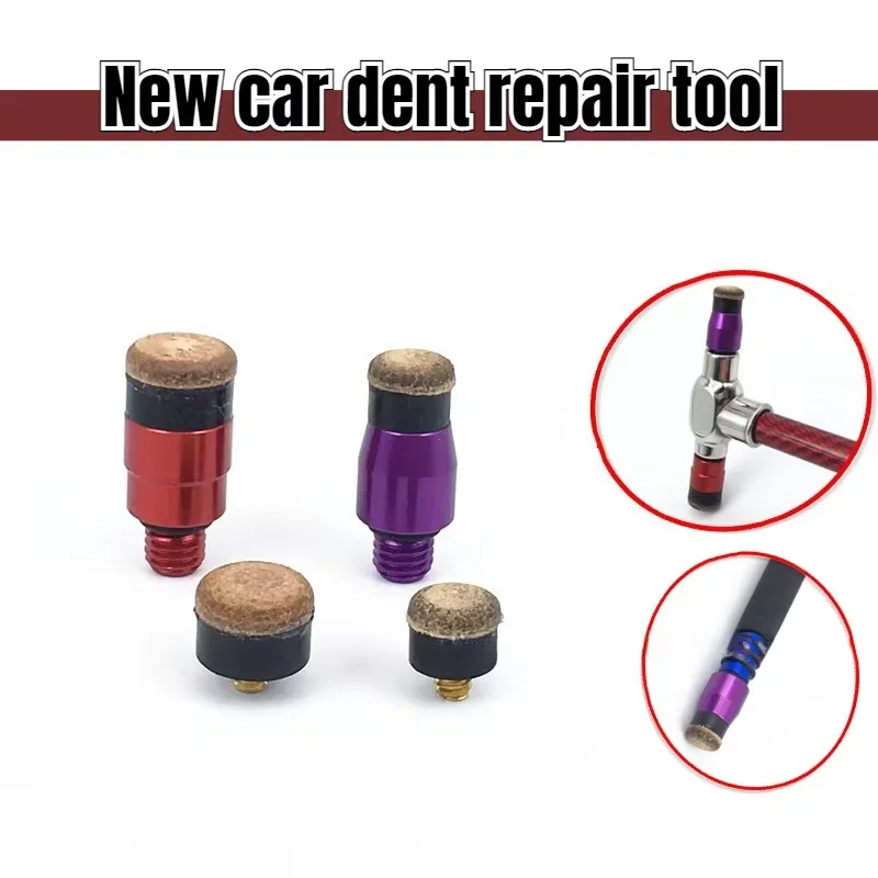 New car dent repair pit suction pit tapping hammer leveling hammer leveling pen PDR tapping leather head tool