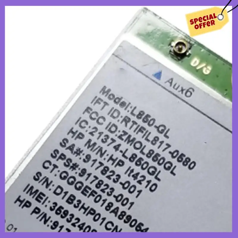-A96Z 20X L850-GL LT4210 FDD-LTE TDD-LTE Scheda 4G Modulo 4G SPS, 917823 -001 Per notebook 430 440 450 G5