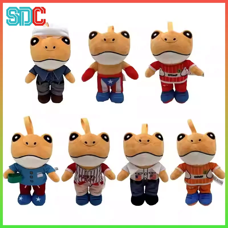 

Sapo Concho Plush Dolls Cotton Frog Doll Anime Peripherals Soft Doll Collection Room Decoration Toy Kid Birthday Gifts