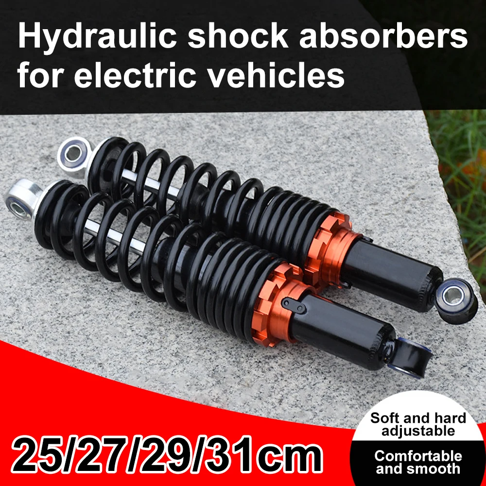 250/270/290/310mm Motorcycle Shock Absorber Air Protection Falling Dirt Bike Scooter Quad ATV Shocks Absorbers Spring Suspension