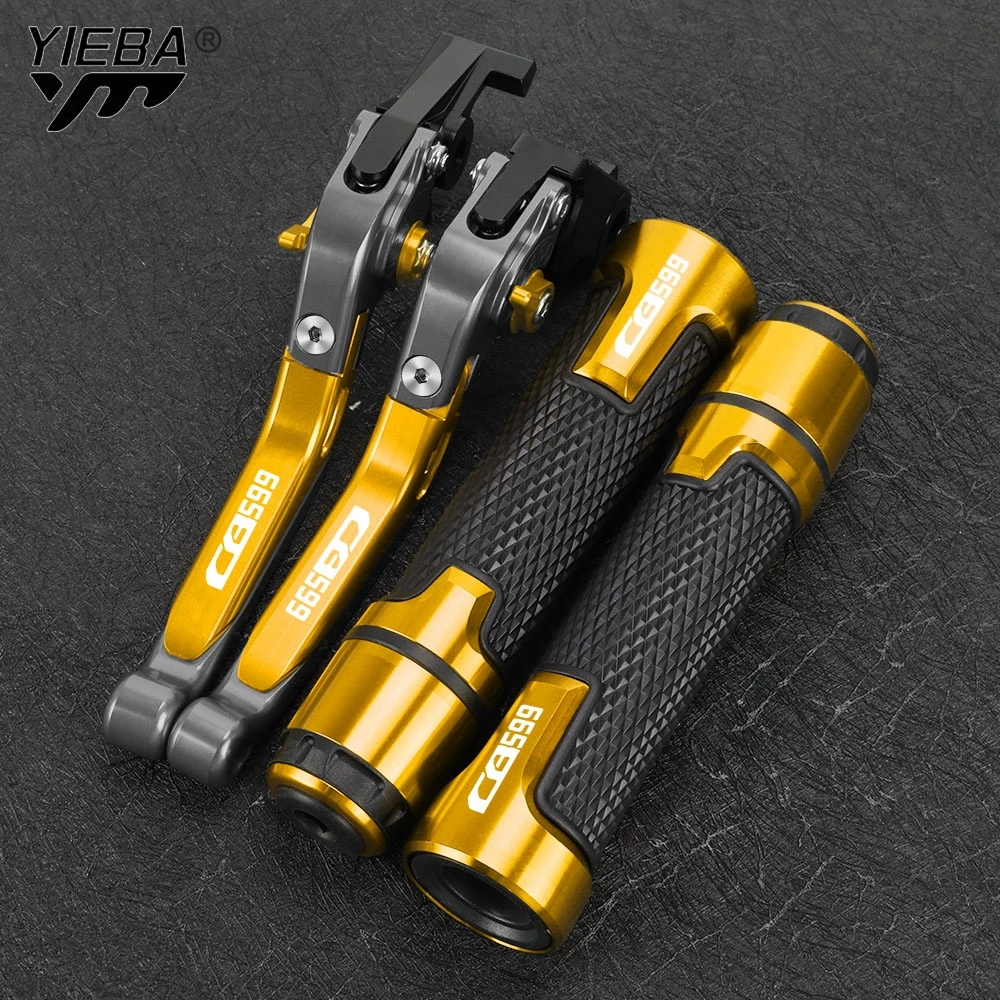

FOR HONDA CB599 2007 2008 2009 2010 2011 2012 2013 Motorcycle Accessories Adjustable Brake Clutch Levers Handbar Grips Motocross