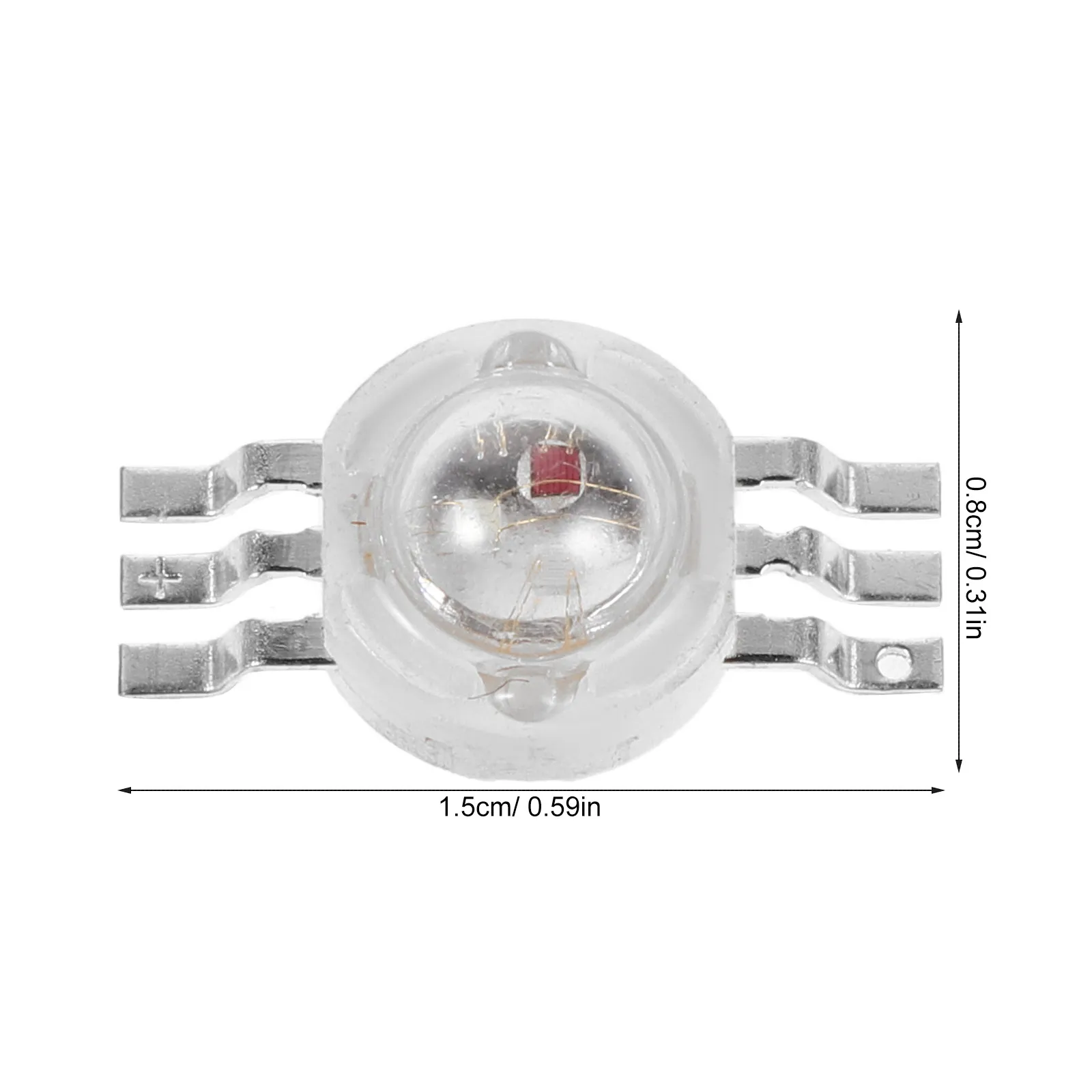 5Pcs LED Beads for Stage PAR Lights High Brightness RGB Lamp Beads 3W Stage Lighting Repair Parts for DJ Events, Theater, Party