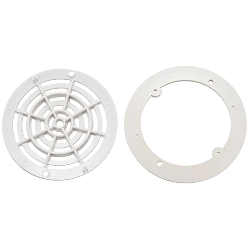 8 Inch Pool Drain Cover With Screws For Inground Swimming Pools Attachments Pool Drain Covers Pool Equipment Parts