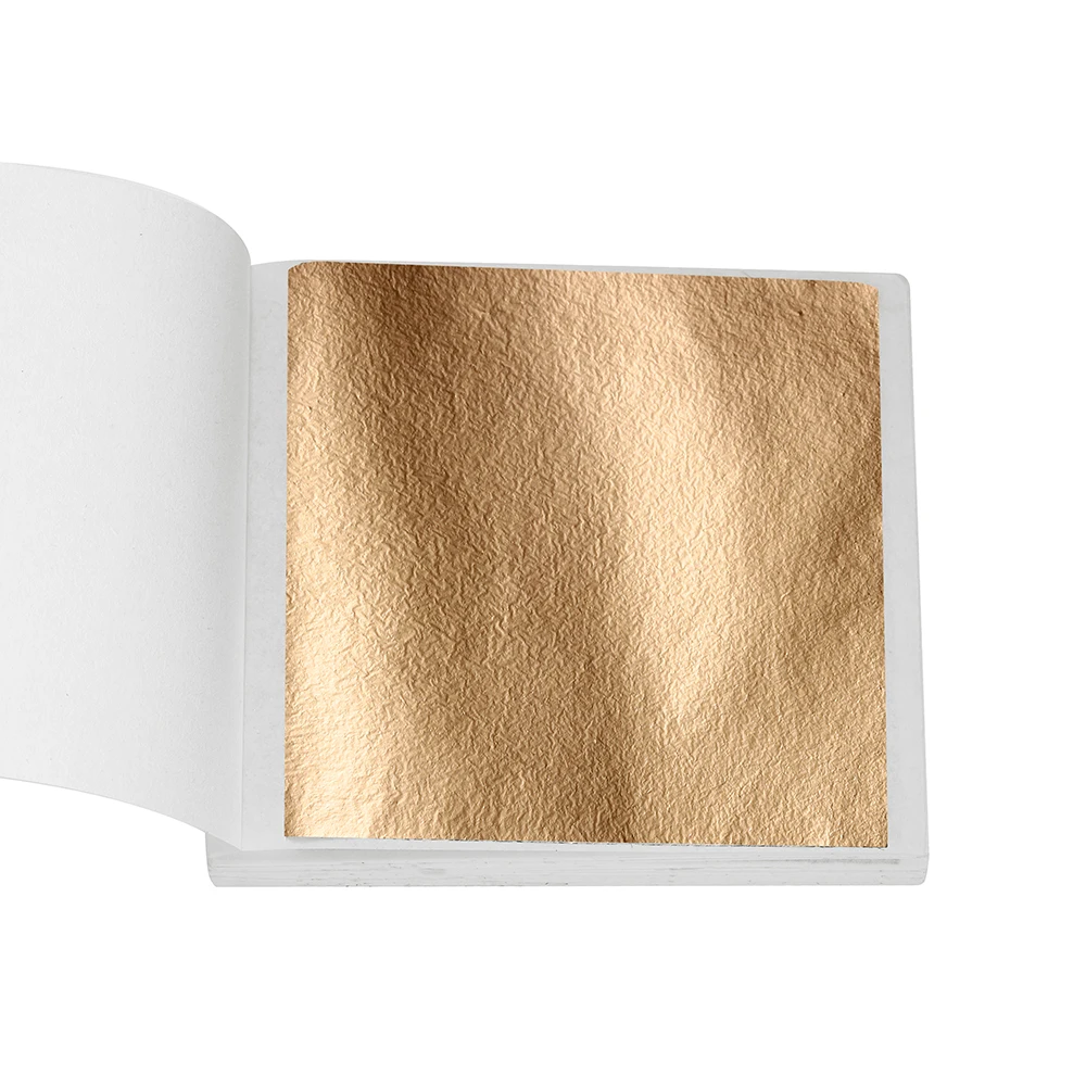 100Pcs Nachahmung Gold Folie Papier Blatt Vergoldung Blätter Silikon Für Form Schmuck Machen Füllung Handwerk Nagel Dekor ResinCrafts