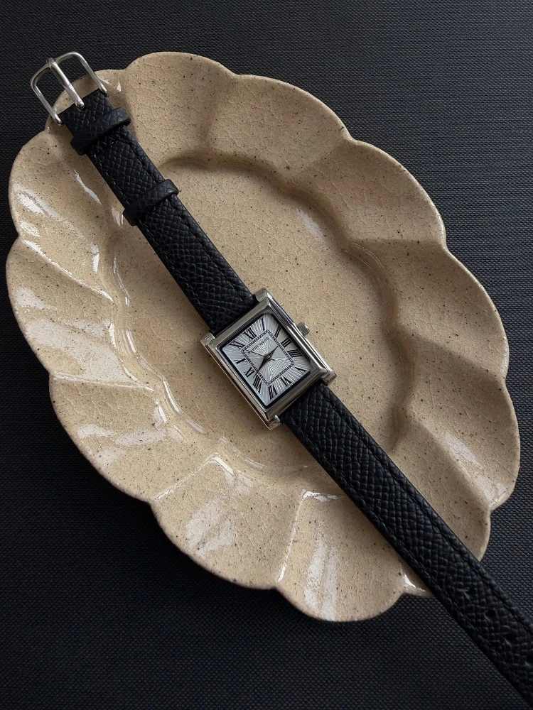 

Orologio Donna модные женские часы простые квадратные римские цифры указатель женские кварцевые часы премиум-класса кожаные Montre Femme