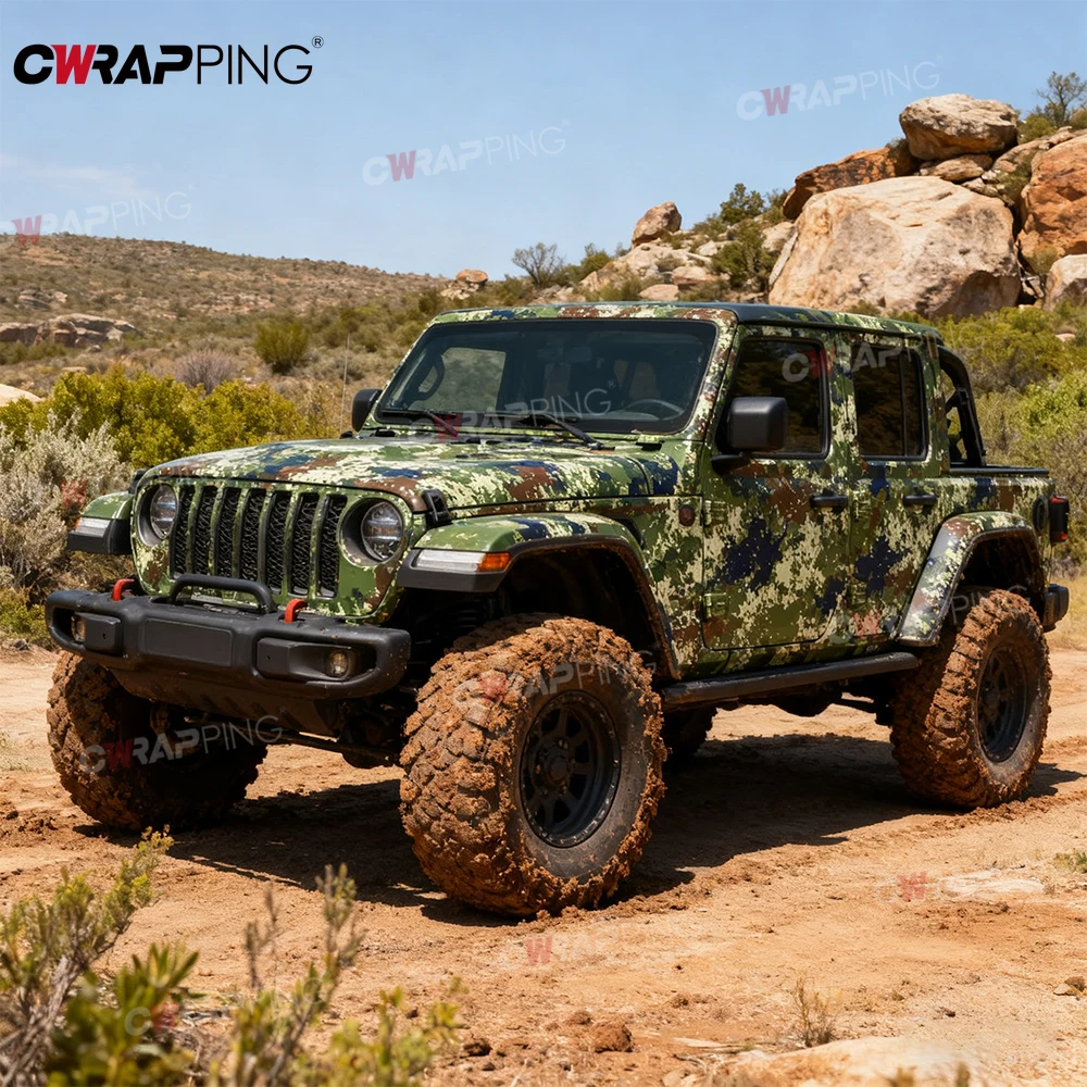 

Украшение автомобиля, камуфляжная лесная пленка, водостойкая автомобильная виниловая бумага для автомобильных аксессуаров, наклейки для мотоциклов, упаковочные инструменты, наклейка