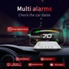 C3 네비게이션 GPS + OBD2 HUD 자동차 헤드업 디스플레이, 온보드 컴퓨터 프로젝터, HUD 속도 연료 소비, 자동차 속도계 프로젝션 3