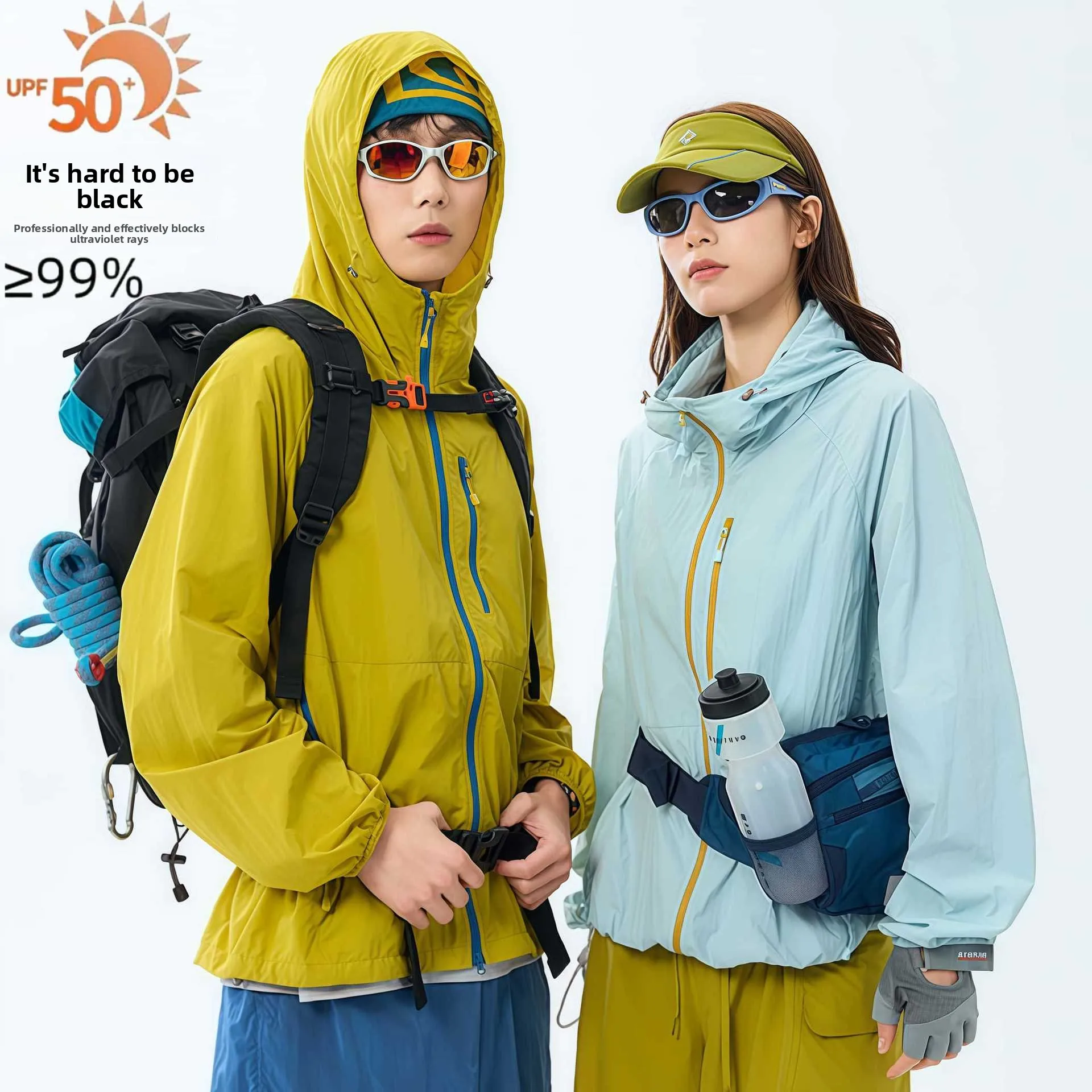 

Cycling mountaineering sweatshirt sunscreen clothing, light sunscreen clothing, men's and women's models