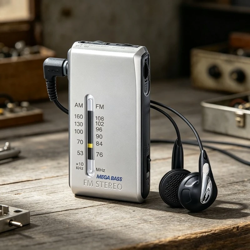 High Sensitivity Portable Mini FM/AM Radio SRF-S84