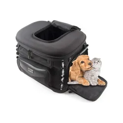 Motorcycle Pet Carrier Luggage Pet Crate Portable Cat/Dog Box Portable Weather Resistant Motorcycle Dog Cat Carrier Crate