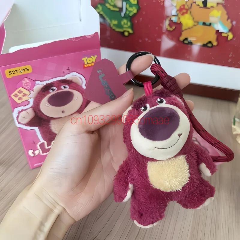 Hot 52toys Disney Lotso Fluffy Feelings Series Blind Box Plush Pendant Doll Cute Anime Figure Room Ornament Collectible Toy Gift view 4