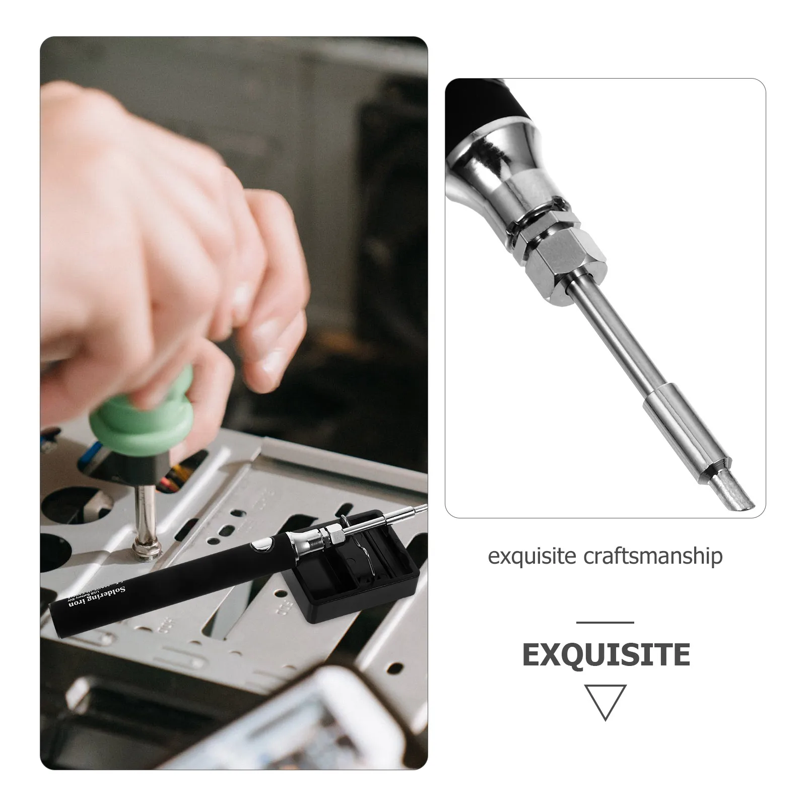 

USB Soldering Iron 5V Mini Electric Tool Portable Wireless Aluminum Alloy Soldering Pen DIY Home Repair Electronics Welding