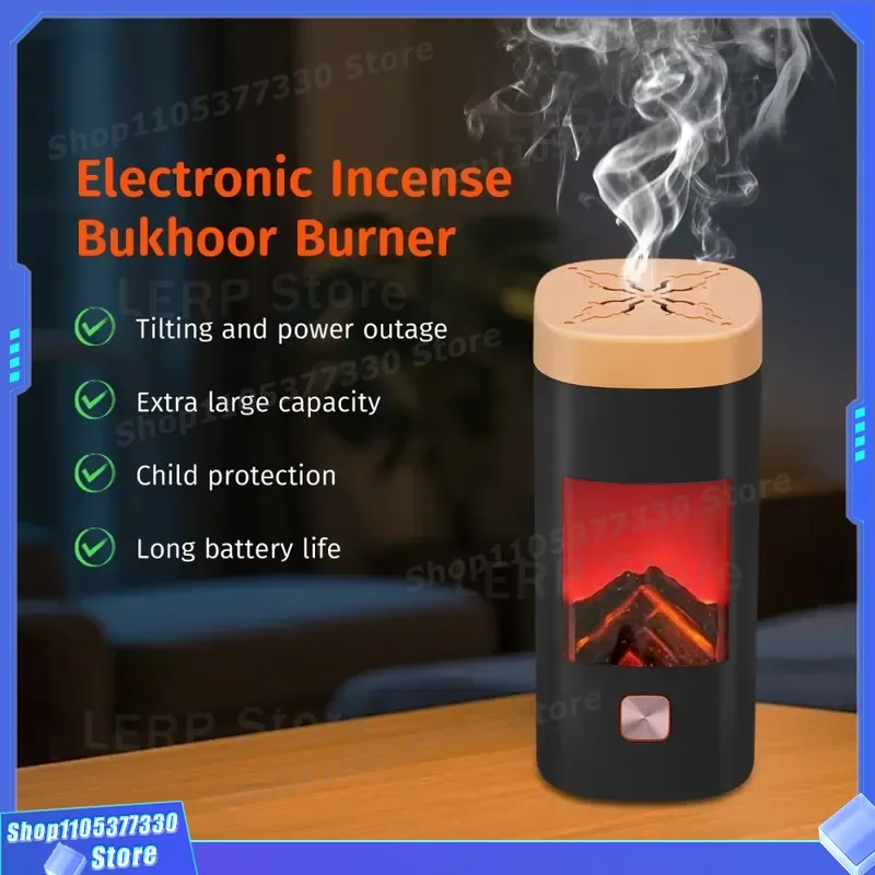 IBN Smart Electronic Aromatherapy Diffuser Large Capacity Aluminum Alloy Auto Home Fragrance Burner New High Quality Device