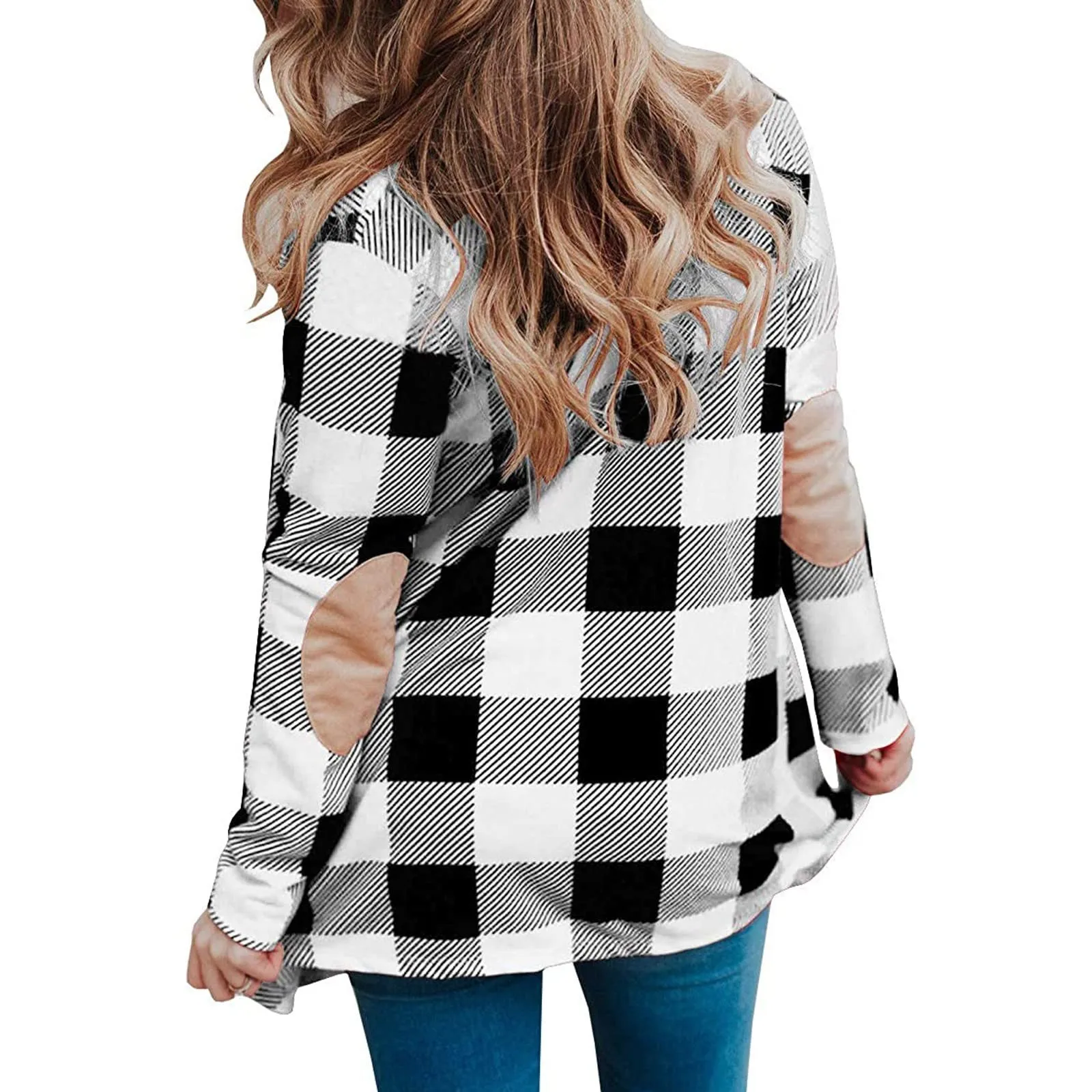 Autumn New Arrival 2024 Long Tops Flannel Plaid Shirt Women Plus Size Button Up Shirts Long Sleeve Casual Loose Cotton Cardigan