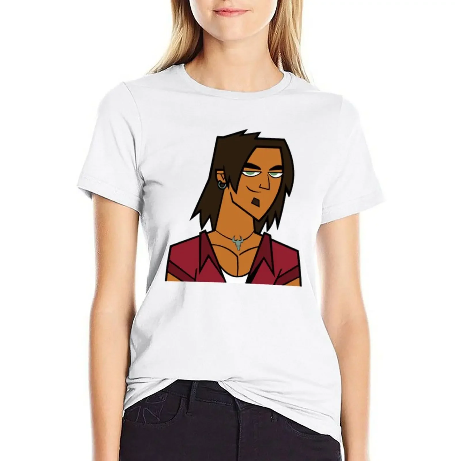 Total Drama - Alejandro T-shirt oversized funny tops Women