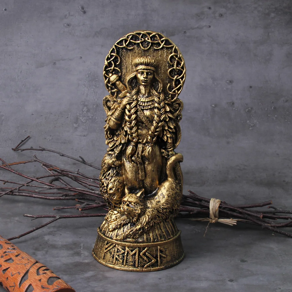 Freya Statue – Eine detaillierte Bewertung der nordischen Göttin im heidnischen Heim und Ritual