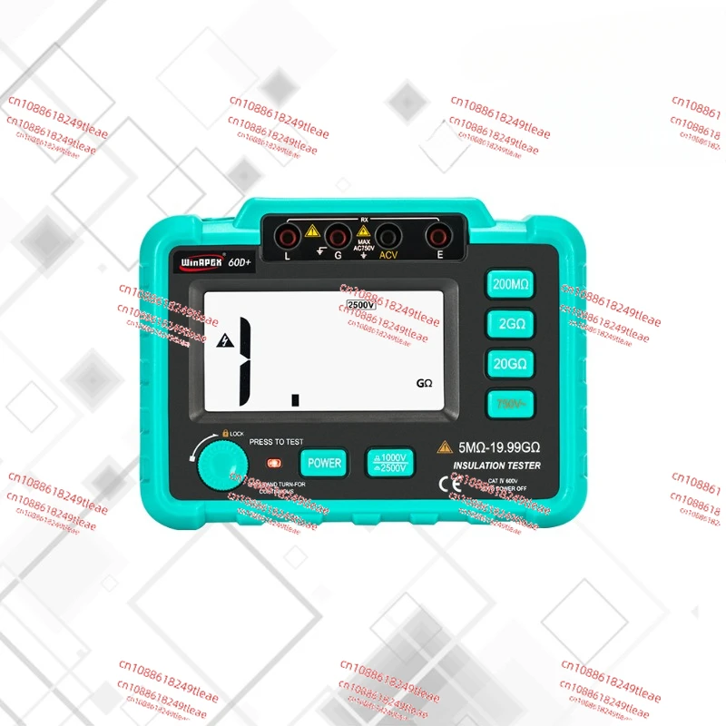 60D digital multimeter measuring instrument