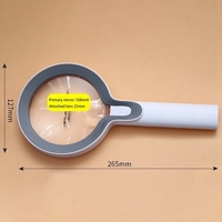 Magnifying Glass,3X 20X Handheld Reading Magnifier Glass With LED Lights For Reading/Map/Watch Repair/Newspaper-A83Z