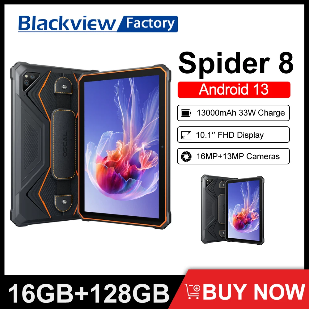 جوجن تجربتي الحقيقية مع جهاز Blackview OSCAL Spider 8 كلوحيّة متينة للعمل والتنقل في الظروف القاسية
