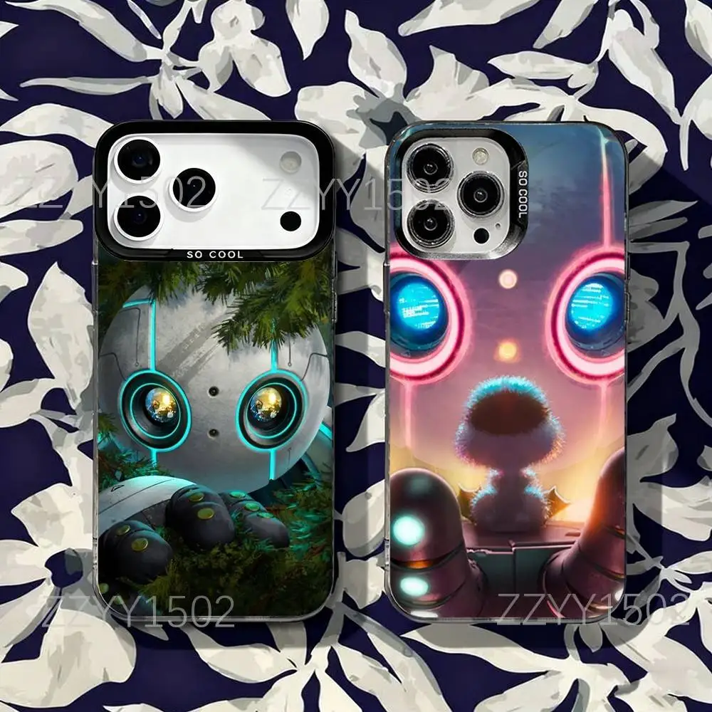 

The W-WildS R-RobotS Phone Case For iPhone 17,16,15,14,13,12,X,8,Pro,Max,Plus,SE4,Air,Mini HD Black IMD Matte