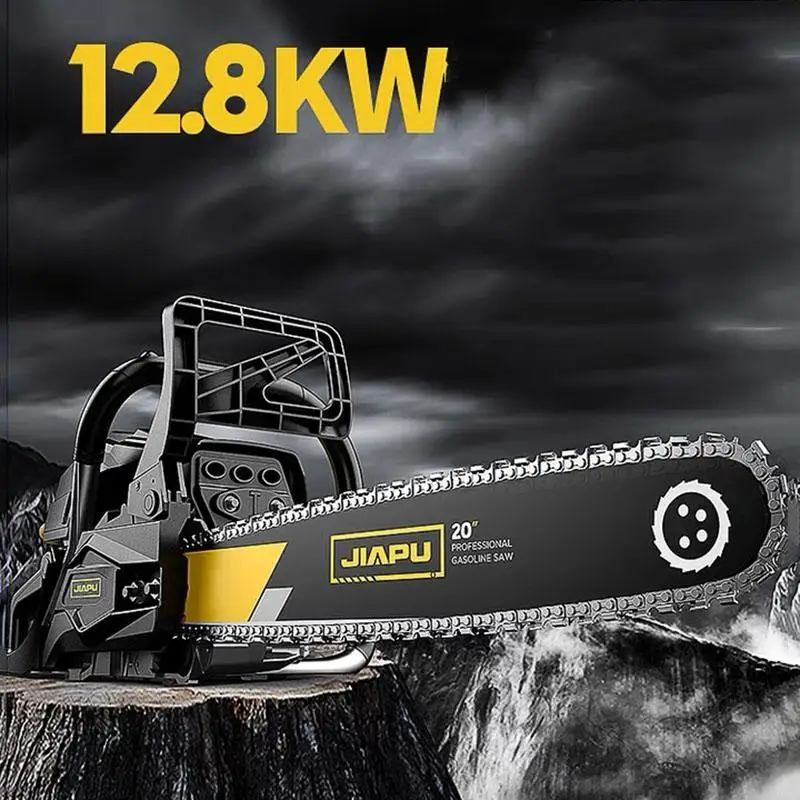 

12800KW 98Cylinder Chain Saw Gasoline Logging Saw High-Power Chainsaw Arboriculture Cutting Machine Household Fuel-Saving