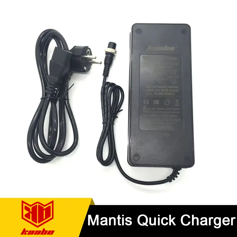 Original Kaabo Mantis 67.2V 4A Quick Charger Power Supply Faster Charger For Kaabo Mantis Smart Electric Scooter Charger Parts