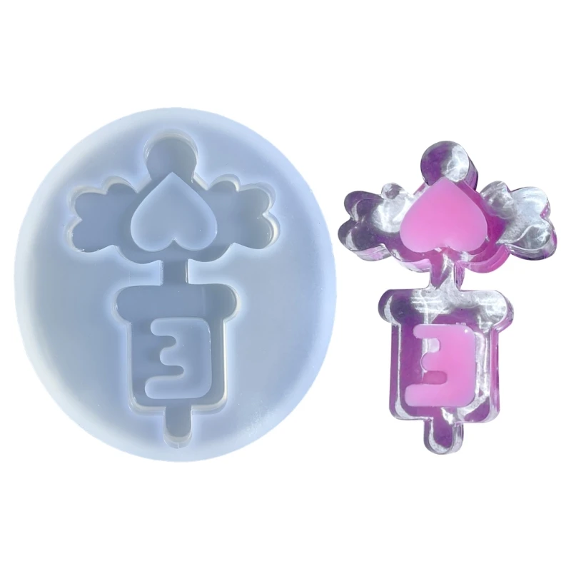 

Shaker Crystal Epoxy Resin Mold DIY Hanging Pendant Silicone Mould Dropshipping