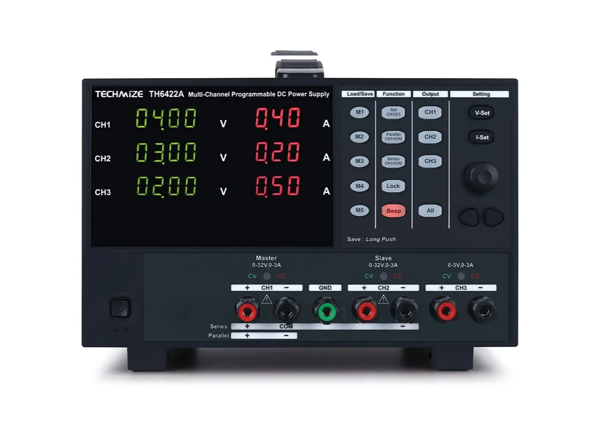 Tonghui TH6422 TH6422A TH6423 Programmable Linear DC Power Supply 5V-32V 1A-3A 5