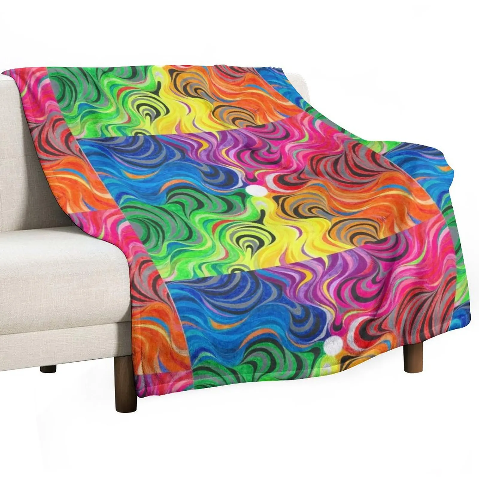 

Dreamwave Throw Blanket Soft Flannel Fabric Winter beds For Decorative Sofa Blankets