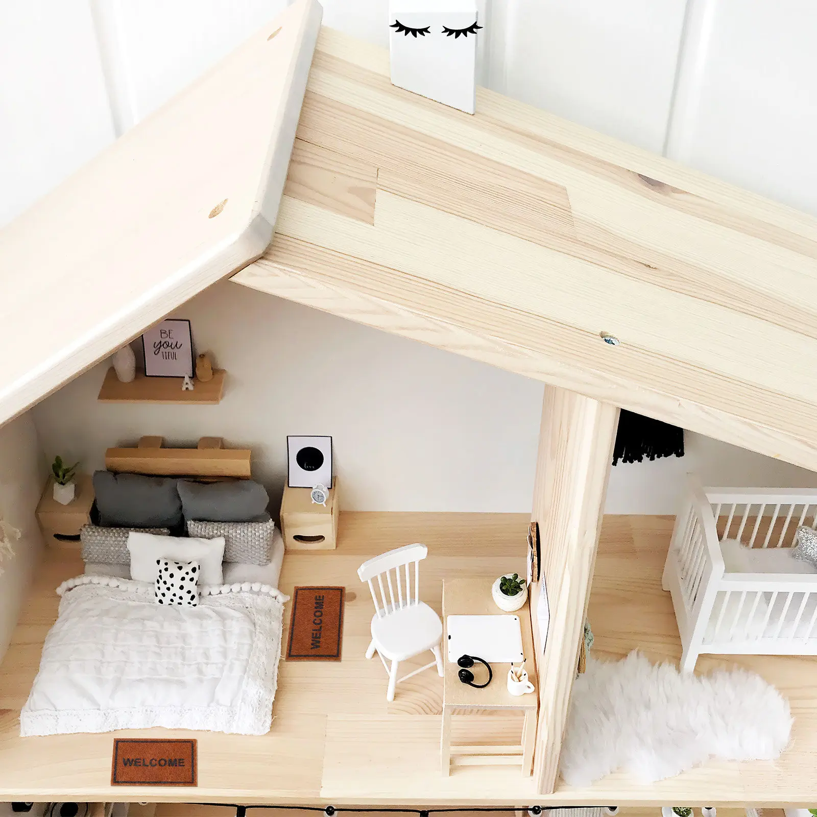 

3Pcs Mini Welcome Carpets Sturdy Cute Floor Mats for Mini House Decoration Micro Landscape Accessories Perfect Gift