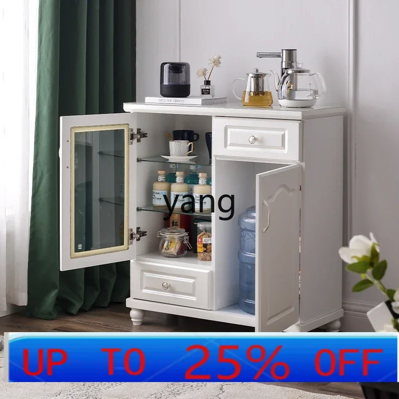 LH modern  tea bar machine household solid wood automatic living room intelligent integrated water dispenser cabinet