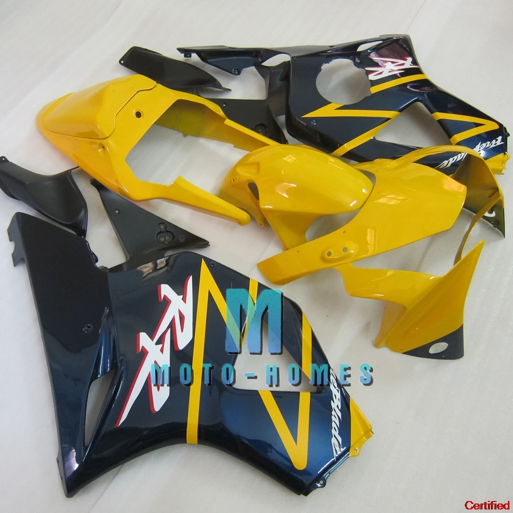 

High Quality ZXMT CBR 954RR 954 02 03 Fairing Kits for Honda CBR954RR 2002 2003 High Quality ABS Plastic Shell Set Black Yellow