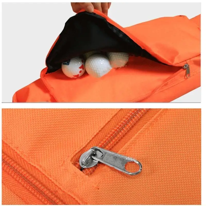 31BE Portable Training Practice Golf Bag Travel Case Foldable Golf Club Bag Easy Use