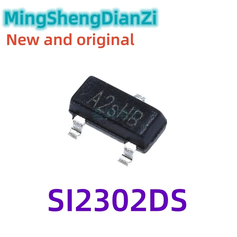 50PCS SI2302DS SOT-23 SI2302 A2SHB SOT23 2,5 A/20V SOT SMD MOSFET field effect transistor