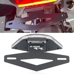 Motorcycle Integrated License Plate Bracket LED Lights Brake Turn Signal Light For S1000RR S1000 RR 2019-2022 S1000R 2023