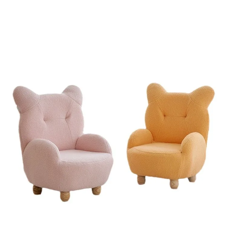 AOLIVIYA 어린이 소파 귀여운 아기 만화 좌석 독서 코너 아기 미니 곰 소파 게으른 작은 소파