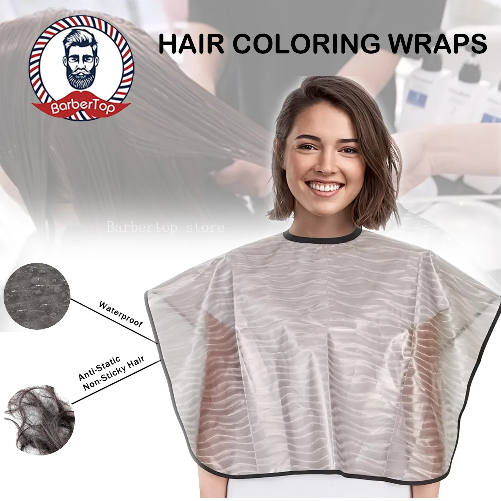 

Парикмахерская накидка для парикмахерских, водостойкая накидка для окрашивания волос, шампунь, краска для волос, ткань для стрижки, инструменты для плаща